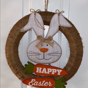 Jute Easter Wreath